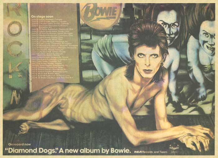 Davind Bowie - Diamond Dogs censored version