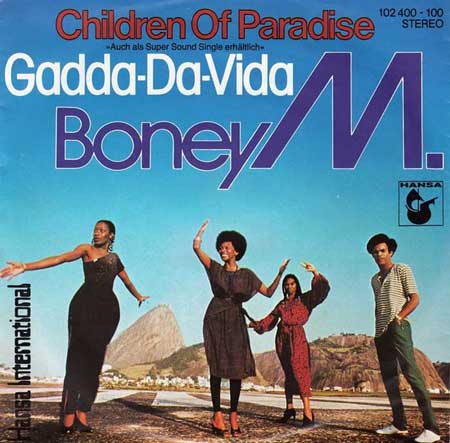 Boney M - Children Of Paradise / Gadda-Da-Vida 1980