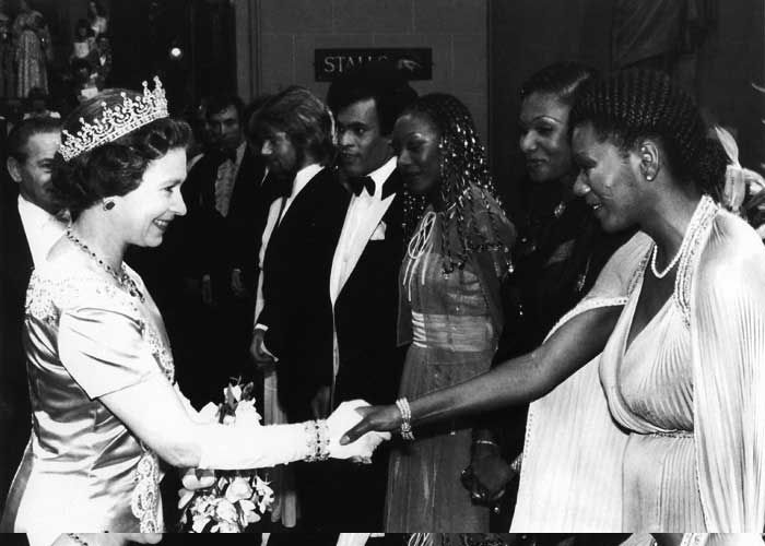 Boney M. and British Queen 1978