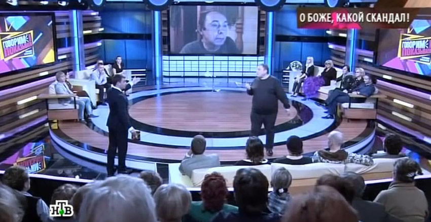 Андрей Разин скандалит в эфире ток-шоу